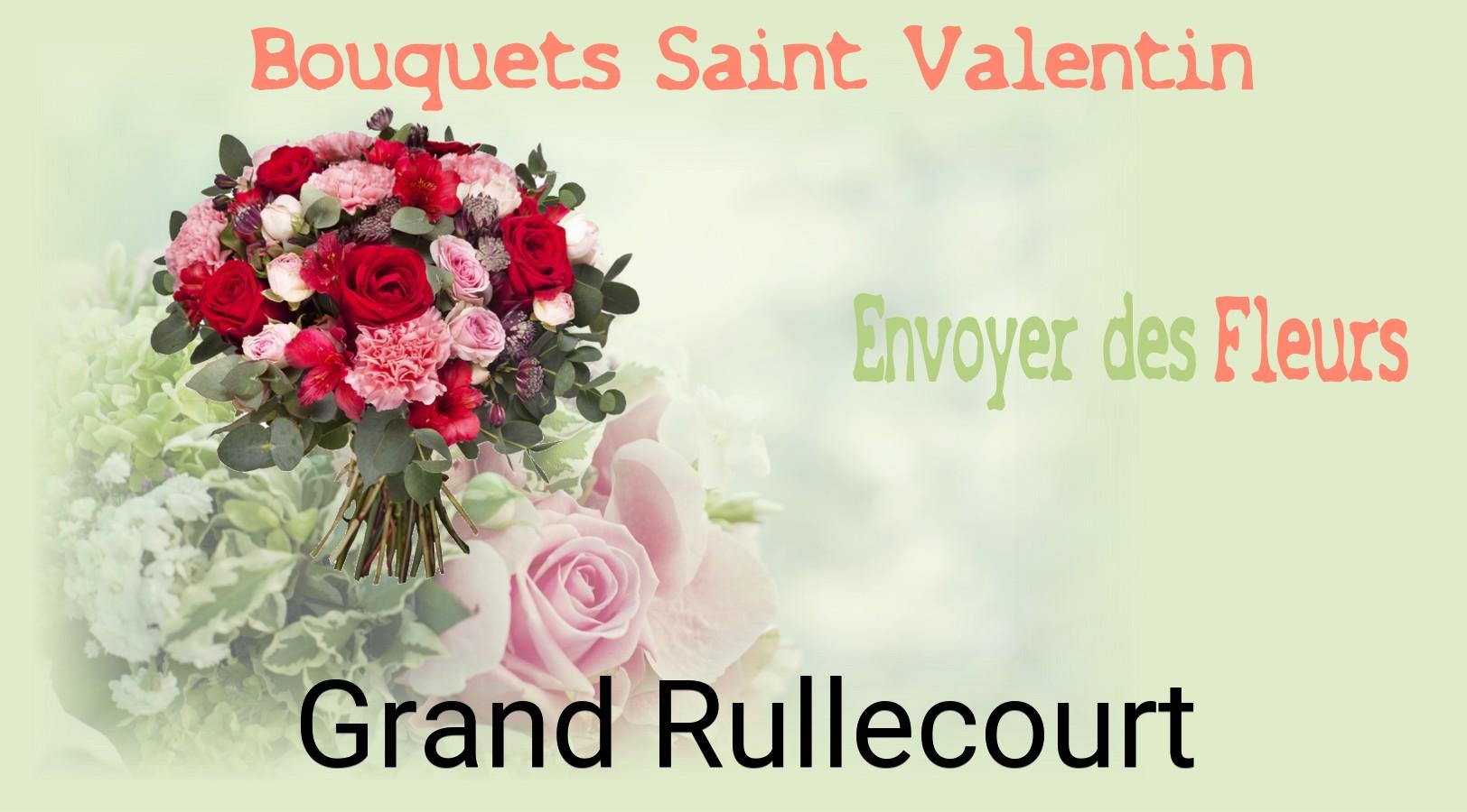 Roses de Saint-Valentin livrées à Grand-Rullecourt